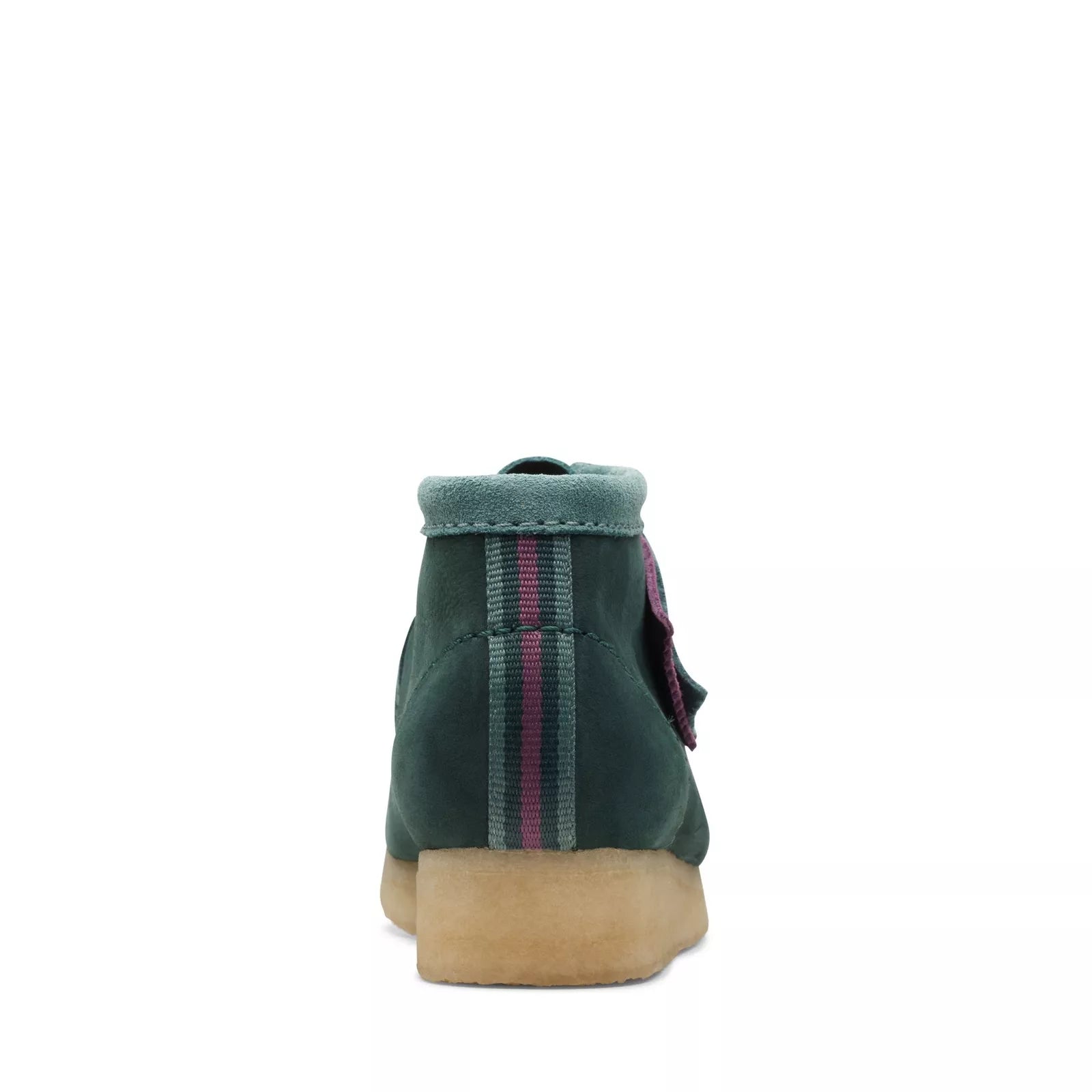 Stivali Wallabee Donna Verde Teal | Clarks Originale, Suola In Crepe, Chiusura Con Lacci, Tessuto