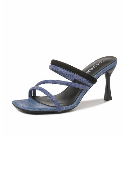 Sadie | Blue Heels by J.Adams – Don't Panic Shoes