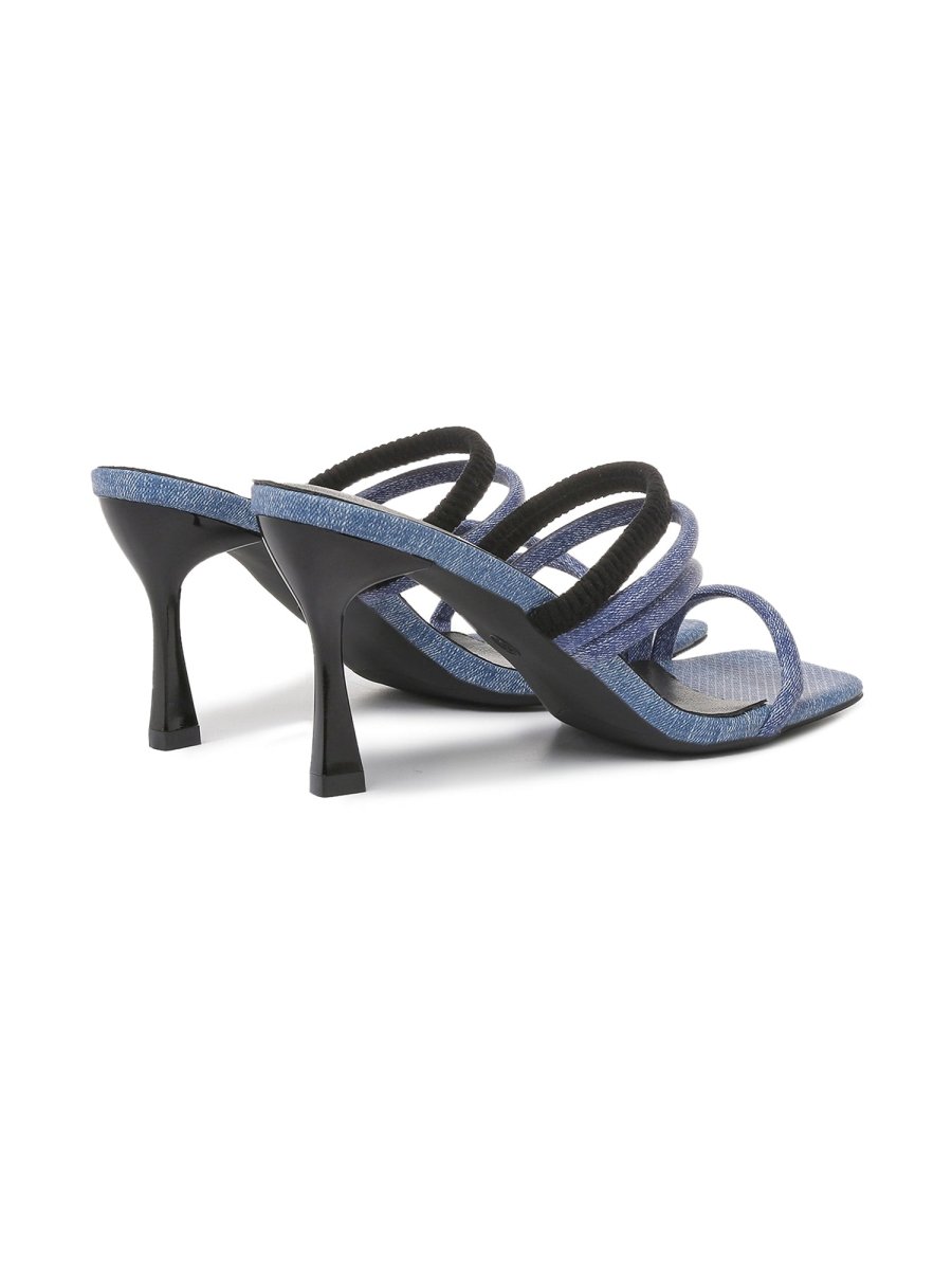 Sadie | Blue Heels by J.Adams – Don't Panic Shoes