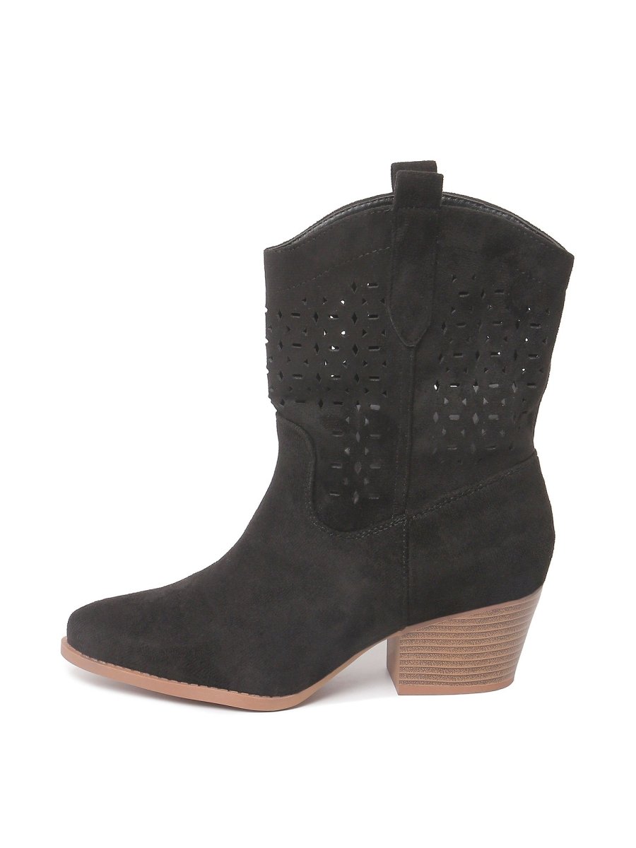 Saloon | Black Boots by J.Adams – Don't Panic Shoes