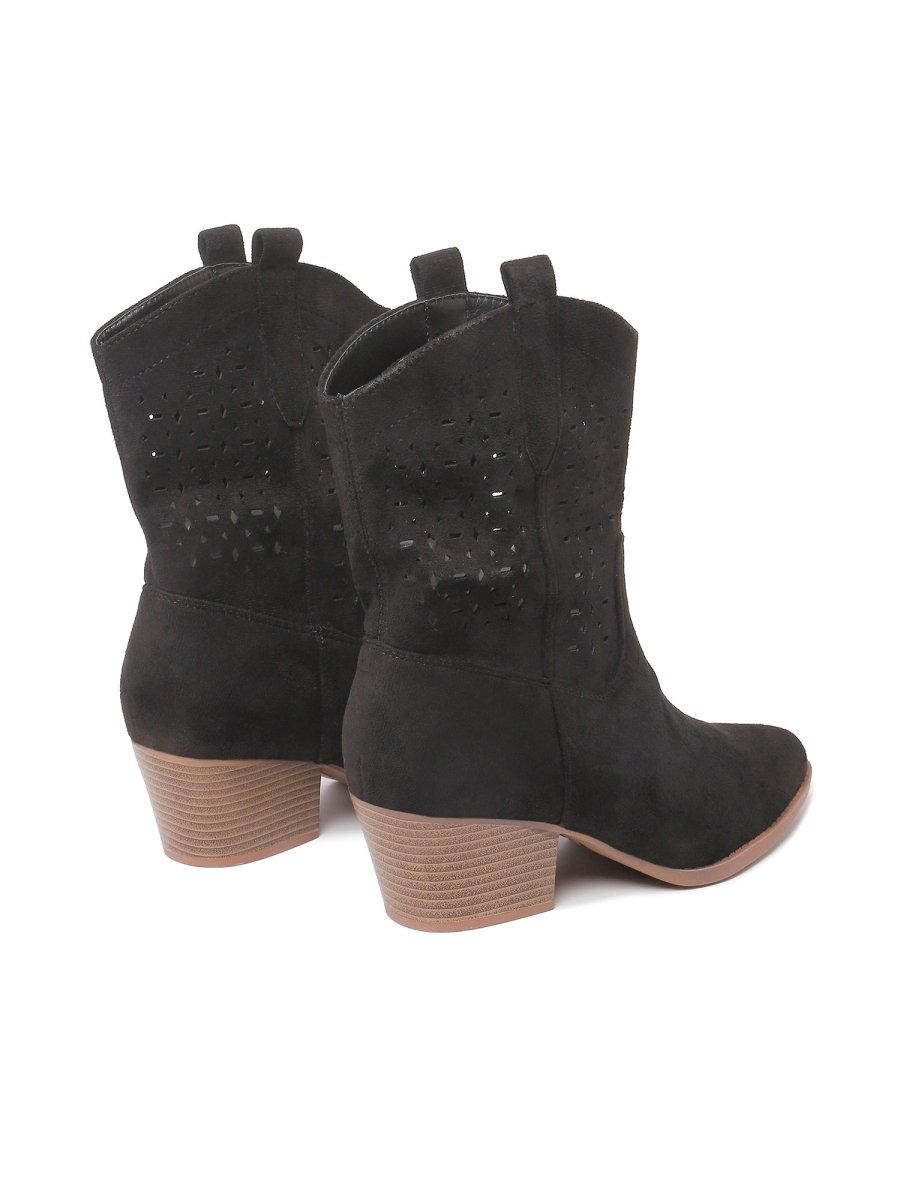 Saloon | Black Boots by J.Adams – Don't Panic Shoes