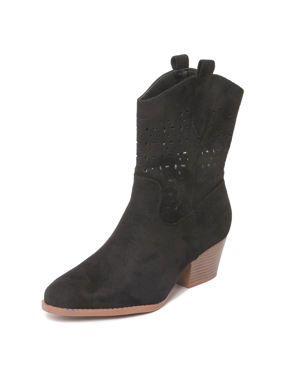 Saloon | Black Boots by J.Adams – Don't Panic Shoes