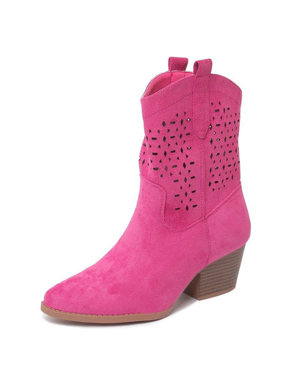 Saloon | Purple Boots by J.Adams – Don't Panic Shoes