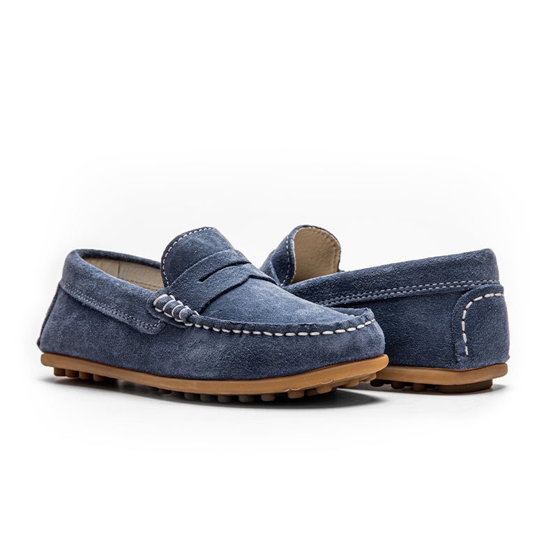 Sam Blue Made In Spain Non Slip Rubber Sole Cushion seasonal core SS by Childrenchic – Don't Panic Shoes