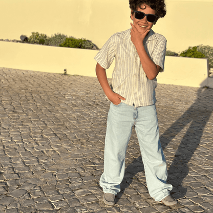 Sam Grey Non Slip Rubber Sole Cushion Padded Insole Spain seasonal core SS by Childrenchic – Don't Panic Shoes