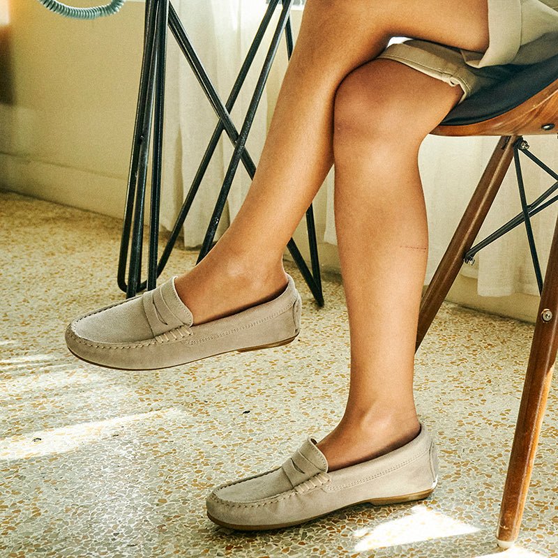 Sam Grey Non Slip Rubber Sole Cushion Padded Insole Spain seasonal core SS by Childrenchic – Don't Panic Shoes