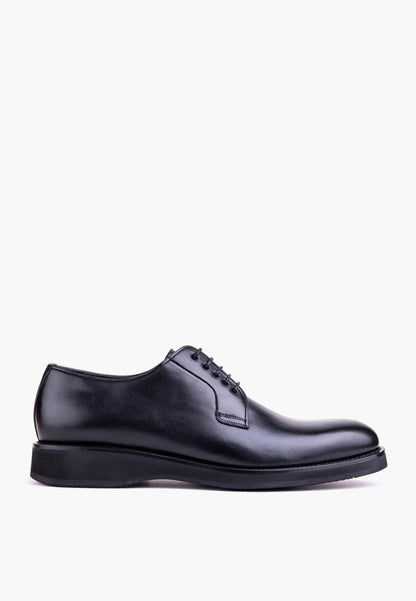 San Diego Lace Up Calfskin Leather Black Light Outsole Men Shoes by Sepol Shoes – Don't Panic Shoes