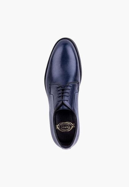 San Diego Men’S Navy Calfskin Leather Dress Lightweight Shoe Men Shoes by Sepol Shoes – Don't Panic Shoes