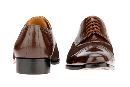 Sanft Leather Oxford Brogue Style Dress Shoes Shoes by Libertyzeno – Don't Panic Shoes