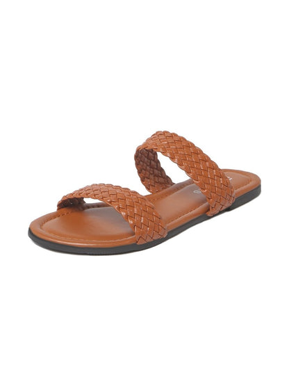 Savannah | Caramel Sandals by J.Adams – Don't Panic Shoes