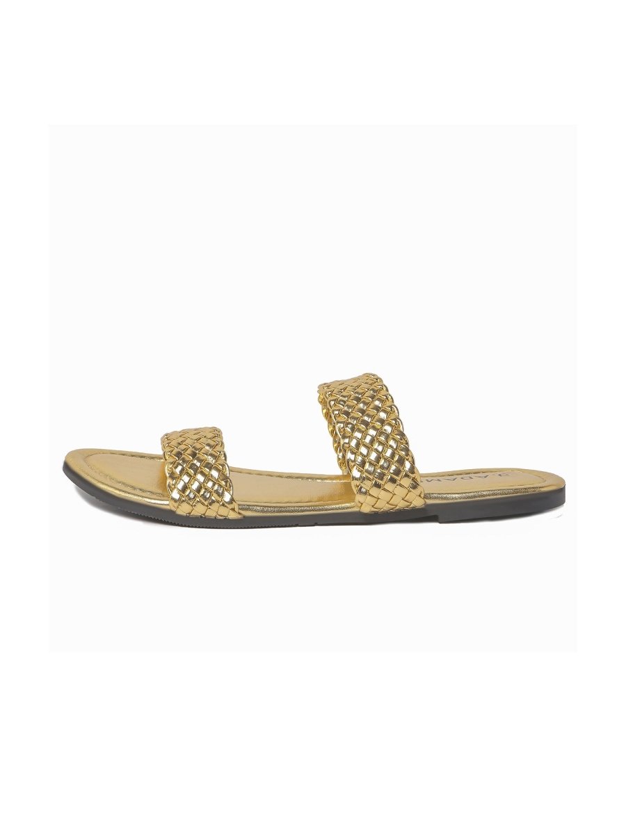 Savannah | Gold Sandals by J.Adams – Don't Panic Shoes