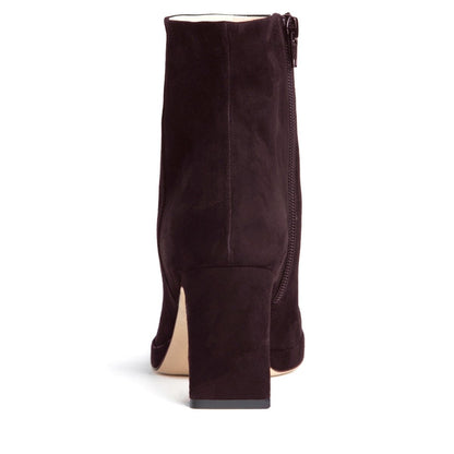 Scottie Ankle Suede Platform Bootie Women's Chocolate Boots by Beautiisoles – Don't Panic Shoes