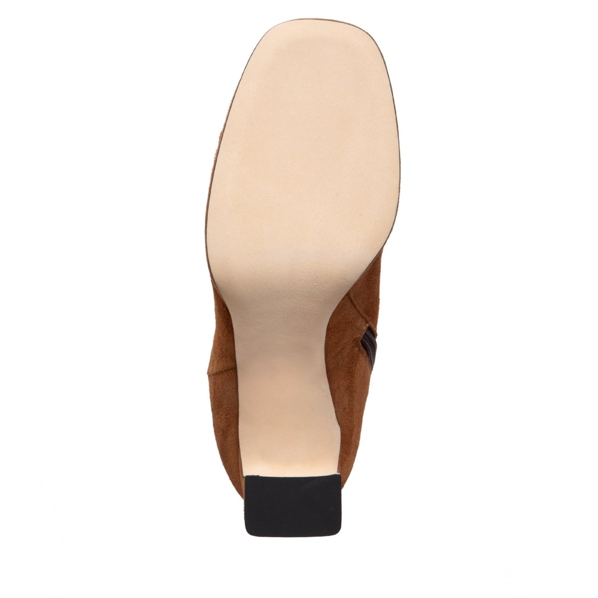 Scottie Women’S Cognac Suede Ankle Platform Bootie Padded Boots by Beautiisoles – Don't Panic Shoes