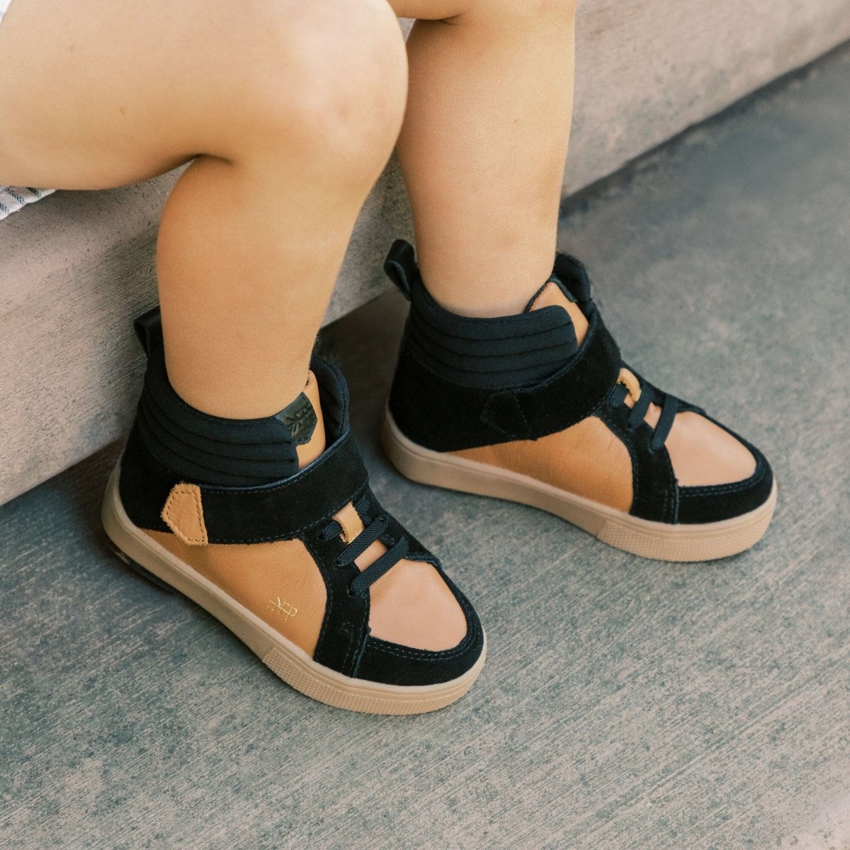 Sepia Brooklyn High Top Ii Sneaker Brooklyn by Freshly Picked – Don't Panic Shoes