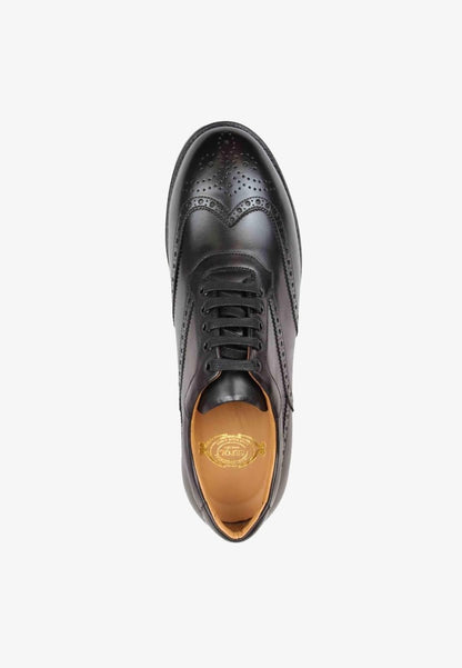 Sepol Oxford Sneaker Men’S Wingtip Brogue Black Dress MEN SHOES by Sepol Shoes – Don't Panic Shoes