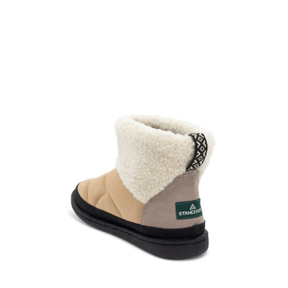 ShaSta Chalet Ankle Boot Women’s Taupe Color 91339538b Staheekum Women's Slippers by Staheekum Women's – Don't Panic Shoes