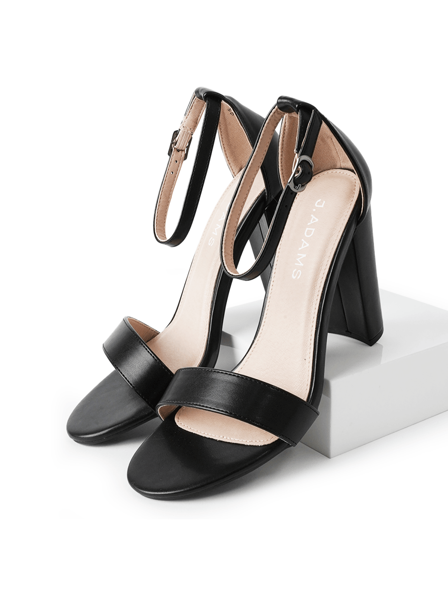 Shirley | Black Heels by J.Adams – Don't Panic Shoes