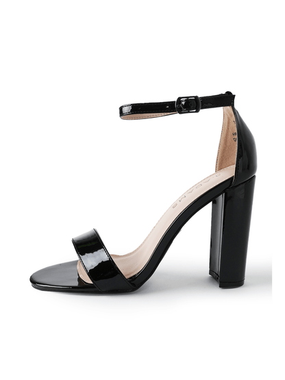 Shirley | Black Patent Heels by J.Adams – Don't Panic Shoes