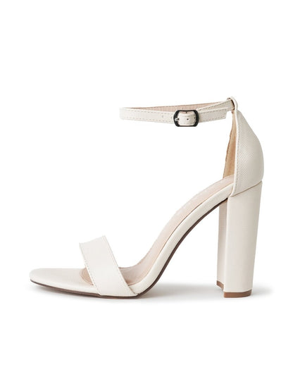 Shirley | Cream Lizard Heels by J.Adams – Don't Panic Shoes