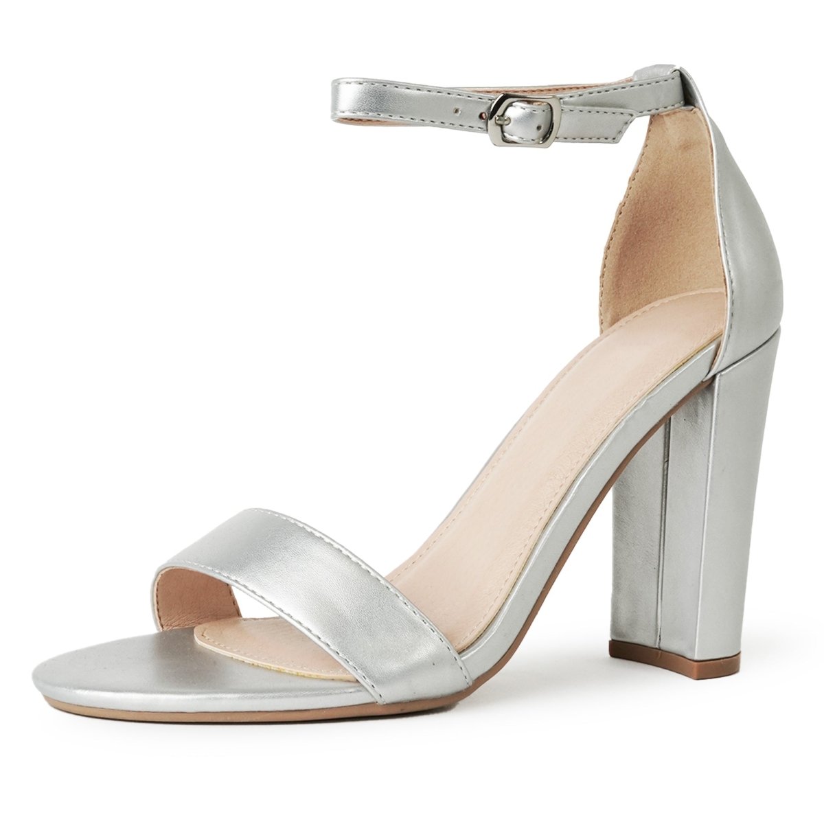 Shirley | Silver Heels by J.Adams – Don't Panic Shoes