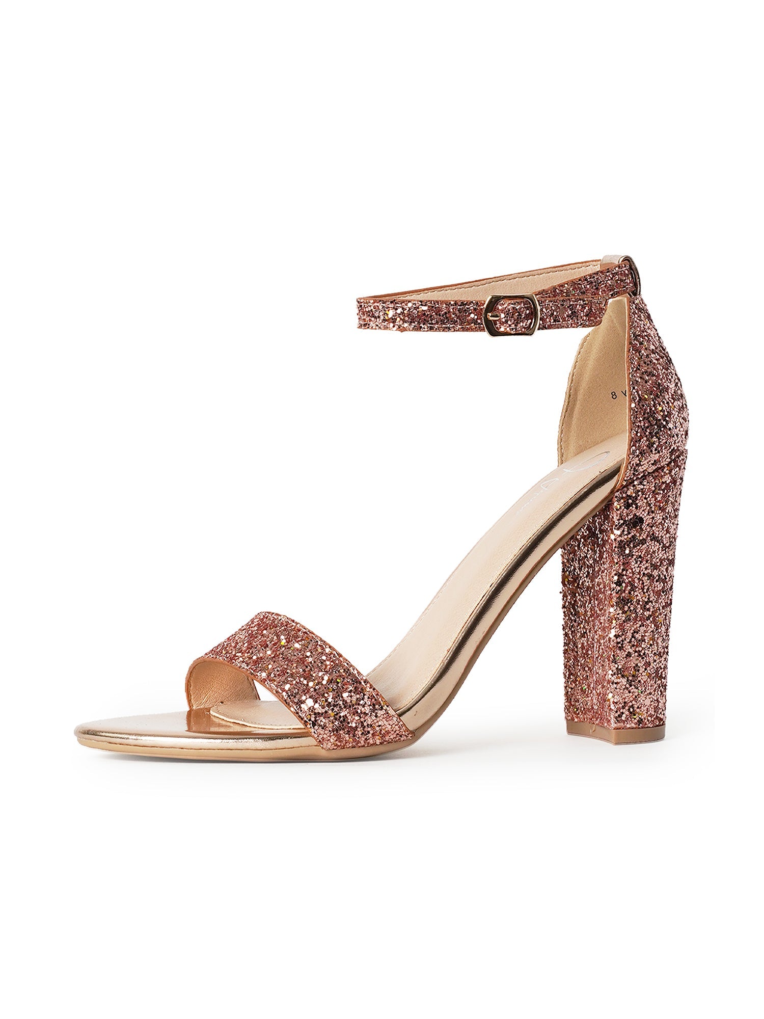 J Adams Shoes Women's Shirley | Champagne Glitter