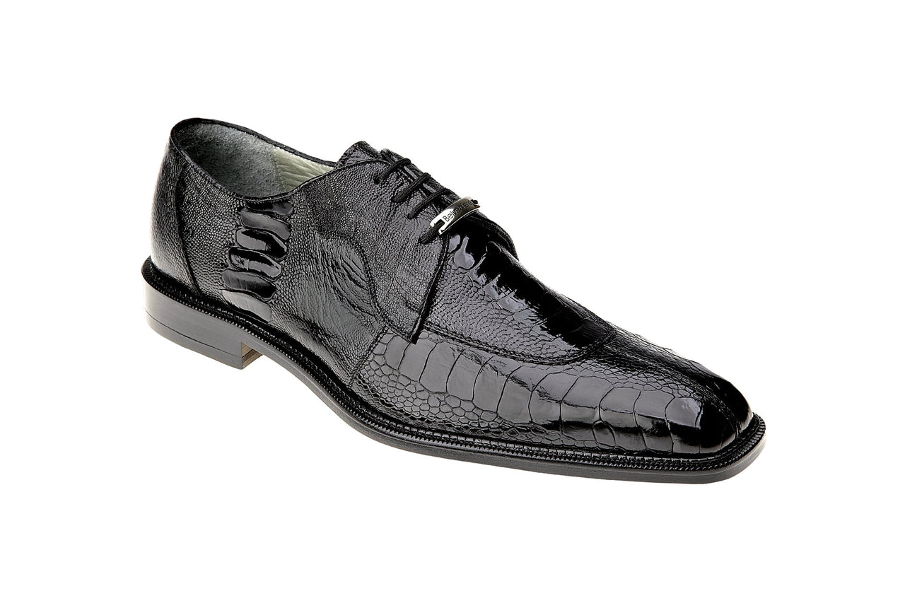 Buy Siena - Black Men’S Genuine Ostrich Leather 1463 - Men from Don’t Panic Shoes | Best Prices & Fast Shipping