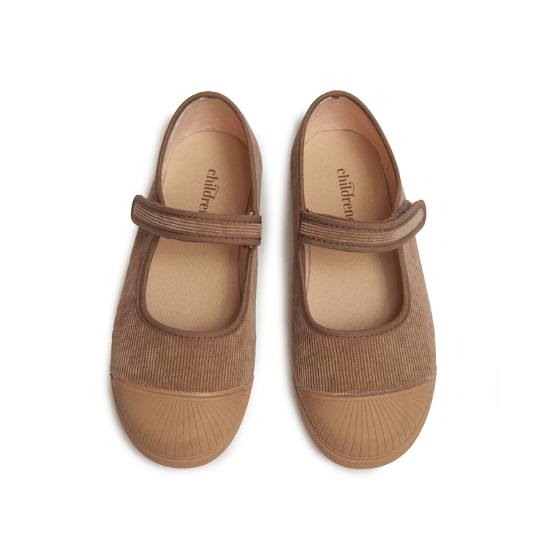 Sienna Camel Adjustable Velcro Non Slip Rubber Captoe Spain Seasonal Core Fw by Childrenchic – Don't Panic Shoes