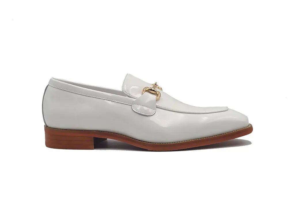 Signature Horse Bit Calfskin Slip On Loafer Ks509 - 28p Shoes by Carrucci Shoes – Don't Panic Shoes