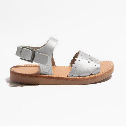 Silver Laguna Sandal Laguna Sandal by Freshly Picked – Don't Panic Shoes
