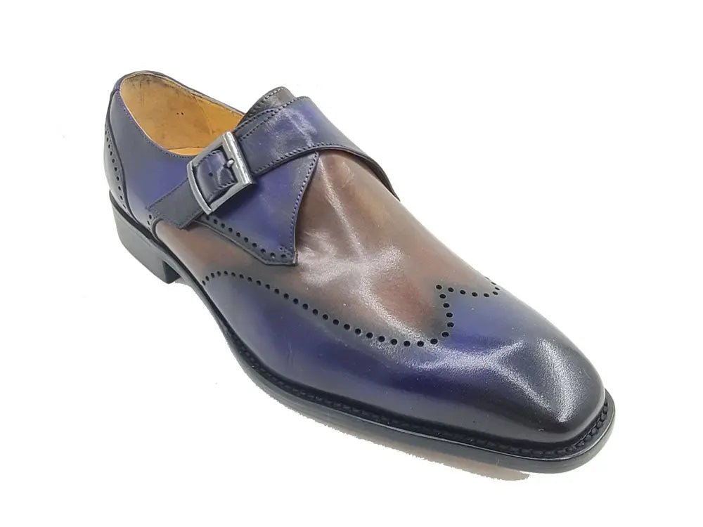 Single Classic Monk Loafer Calfskin Ks509 - 42t Ks509 - 42 Shoes by Carrucci Shoes – Don't Panic Shoes