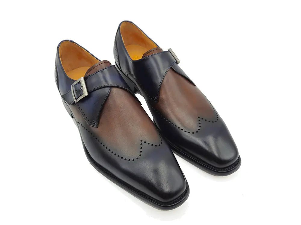 Single Classic Monk Loafer Calfskin Ks509 - 42t Ks509 - 42 Shoes by Carrucci Shoes – Don't Panic Shoes