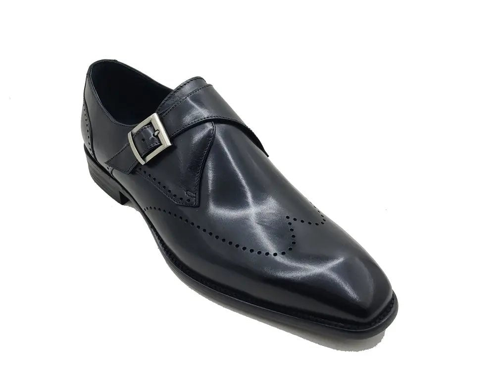 Single Classic Monk Loafer Calfskin Ks509 - 42t Ks509 - 42 Shoes by Carrucci Shoes – Don't Panic Shoes