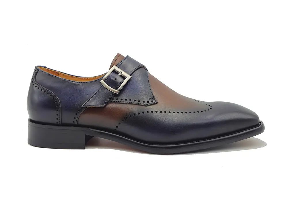Single Classic Monk Loafer Calfskin Ks509 - 42t Ks509 - 42 Shoes by Carrucci Shoes – Don't Panic Shoes