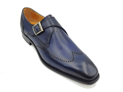 Single Classic Monk Loafer Calfskin Ks509 - 42t Ks509 - 42 Shoes by Carrucci Shoes – Don't Panic Shoes
