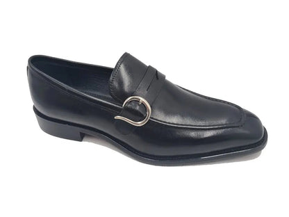 Single Monk Strap Calfskin Loafer Premium Ks509 - 47 Shoes by Carrucci Shoes – Don't Panic Shoes