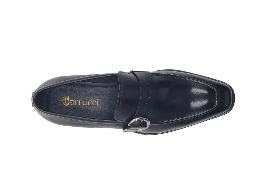Single Monk Strap Calfskin Loafer Premium Ks509 - 47 Shoes by Carrucci Shoes – Don't Panic Shoes