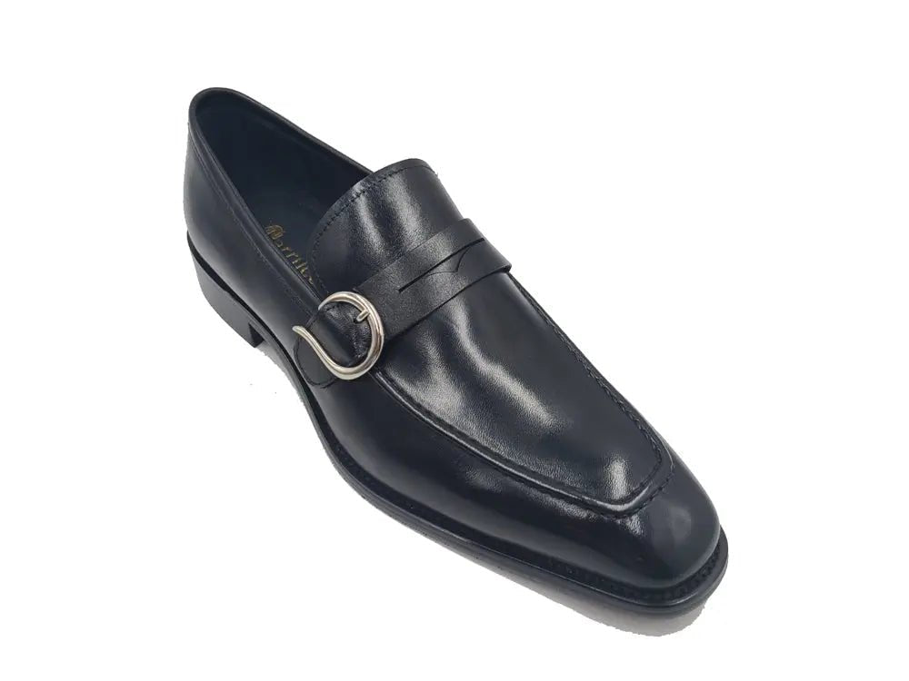 Single Monk Strap Calfskin Loafer Premium Ks509 - 47 Shoes by Carrucci Shoes – Don't Panic Shoes