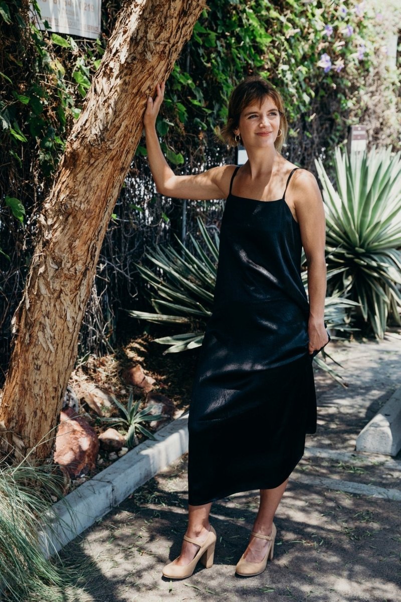 Skippy | Tan Nubuck Heels by J.Adams – Don't Panic Shoes