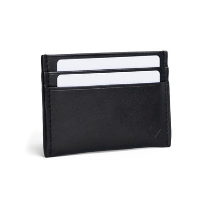 Smart Tech Slim Durable Everyday Wallet Leather Obsidian Wallet by Amberjack – Don't Panic Shoes