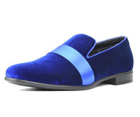 Thumbnail for mens velvet loafers