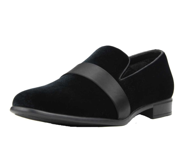 mens velvet loafers