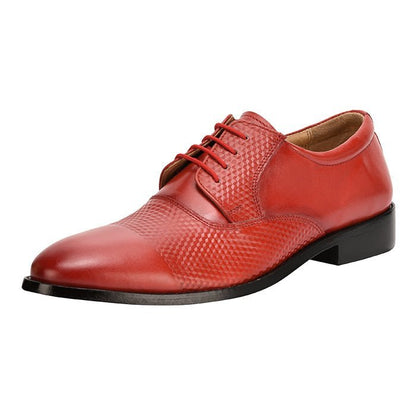 Snazzy Leather Oxford Style Dress Shoes Shoes by Libertyzeno – Don't Panic Shoes