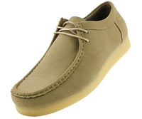 Thumbnail for  Close-up of Jason 2 (Low Top) Tan shoes showing intricate stitching details