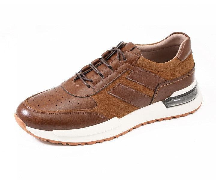 mens brown dress sneakers