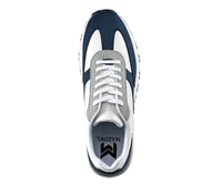 Thumbnail for Gallium Navy - sleek and stylish navy blue leather loafer shoes for men