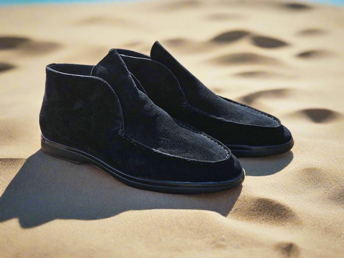 Soft Suede Comfort Loafer Suede Ks715 - 03s Boots by Carrucci Shoes – Don't Panic Shoes