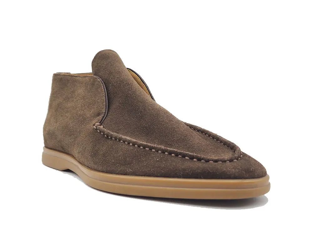 Soft Suede Comfort Loafer Suede Ks715 - 03s Boots by Carrucci Shoes – Don't Panic Shoes