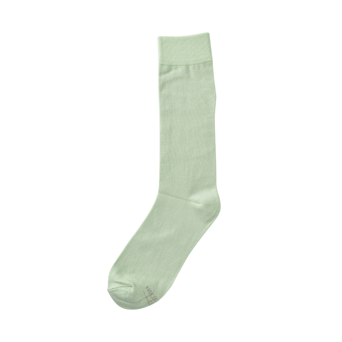 Solid Dusty Sage Crew Socks Lightweight Comfortable Everyday Casual Essentials Breathable Soft Fit Ankle To Midcalf Socks by No Cold Feet – Don't Panic Shoes
