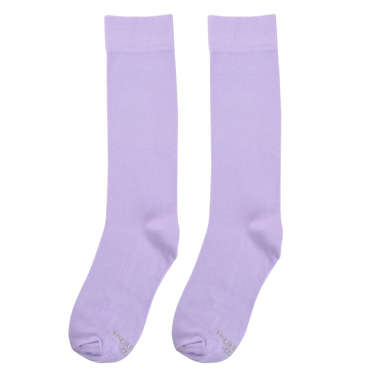 Solid Lilac Socks Ankle Crew Seamless Comfortable Lightweight Pastel Dress Casual Everyday Wear Socks by No Cold Feet – Don't Panic Shoes