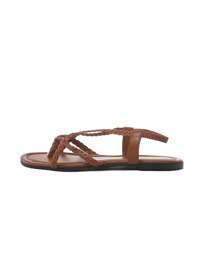 Sonia | Brown Sandals by J.Adams – Don't Panic Shoes
